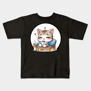 Kitty Coffee Kids T-Shirt